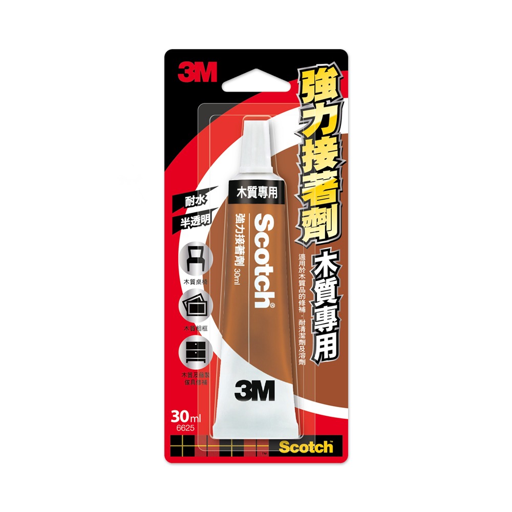 3M 6625 Scotch強力接著劑-木質專用-細節圖2