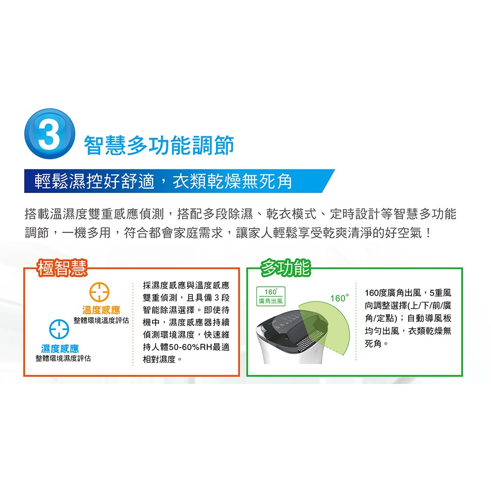 3M 雙效空氣清淨除濕機 FD-A90W 清淨+除濕一機搞定 有效過濾PM2.5-細節圖8