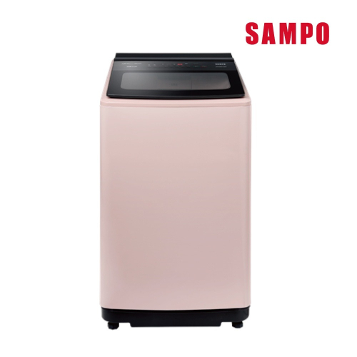 SAMPO聲寶 16KG 超震波系列直驅變頻全自動洗衣機-典雅粉 ES-N16DV(P1) 含基本安裝 運送 回收舊機