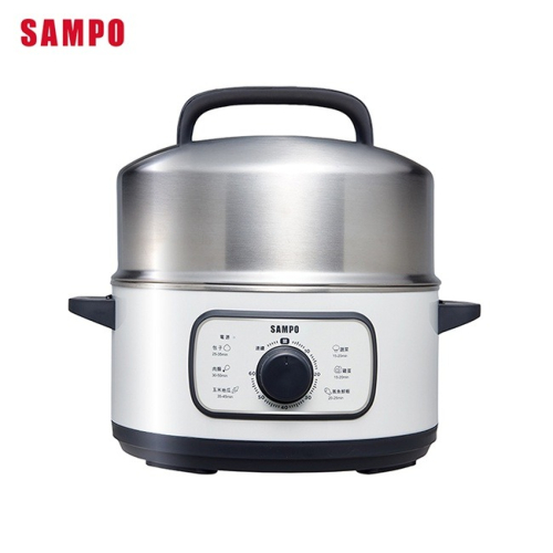 SAMPO聲寶 多功能大容量電蒸鍋(5L內鍋/4L外鍋) KA-KA01R