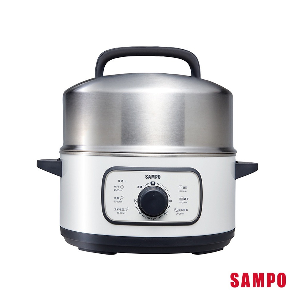 SAMPO聲寶 多功能大容量電蒸鍋(5L內鍋/4L外鍋) KA-KA01R-細節圖3