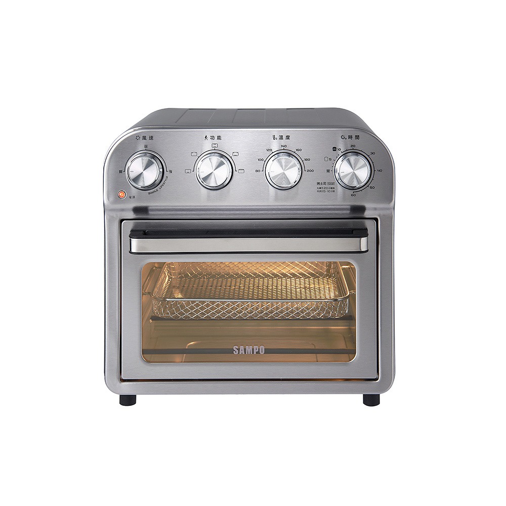 SAMPO聲寶 13L多功能氣炸電烤箱 KZ-RA13B-細節圖2