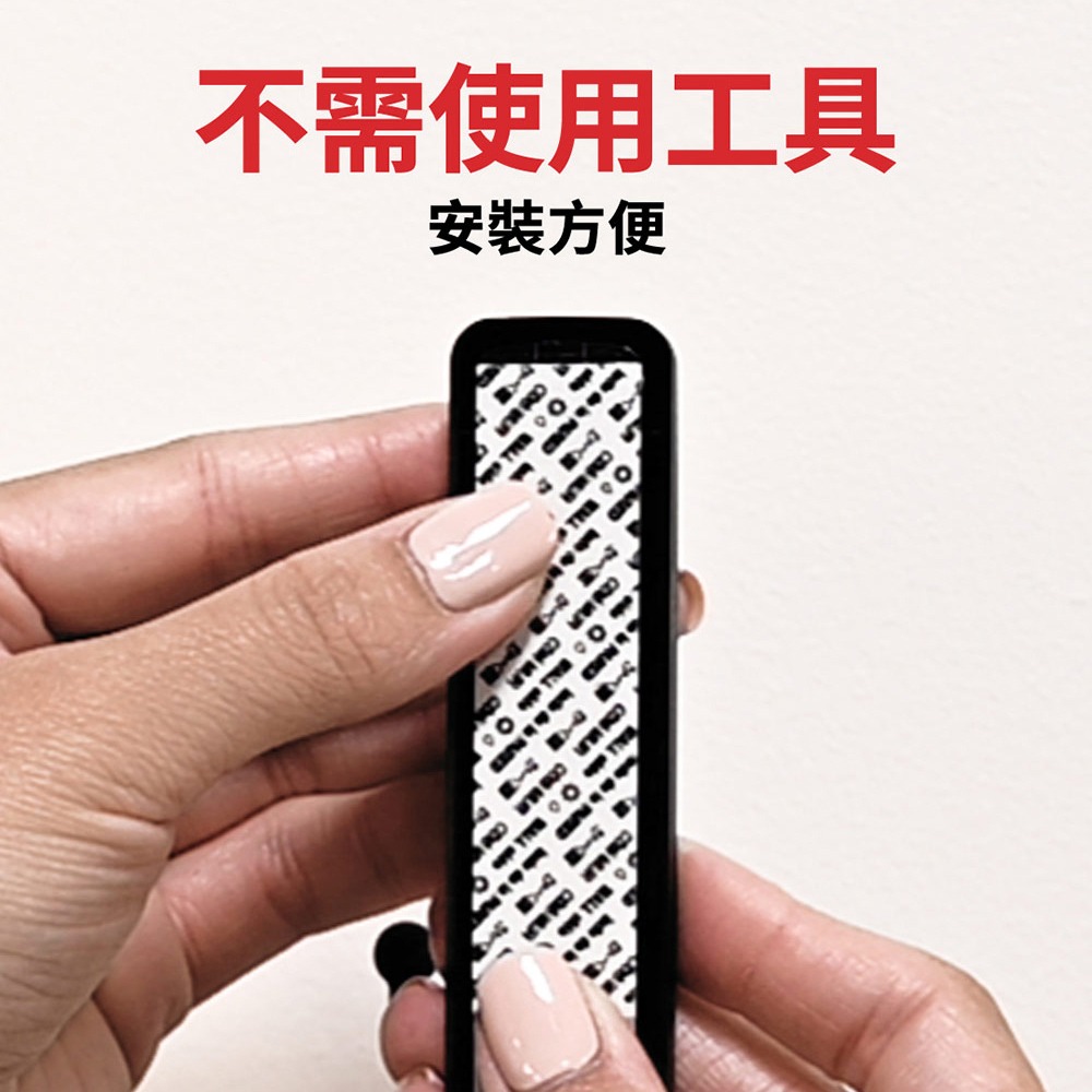 3M BATH36-MB-EN 無痕金屬防水大型雙鉤-霧黑色-細節圖7