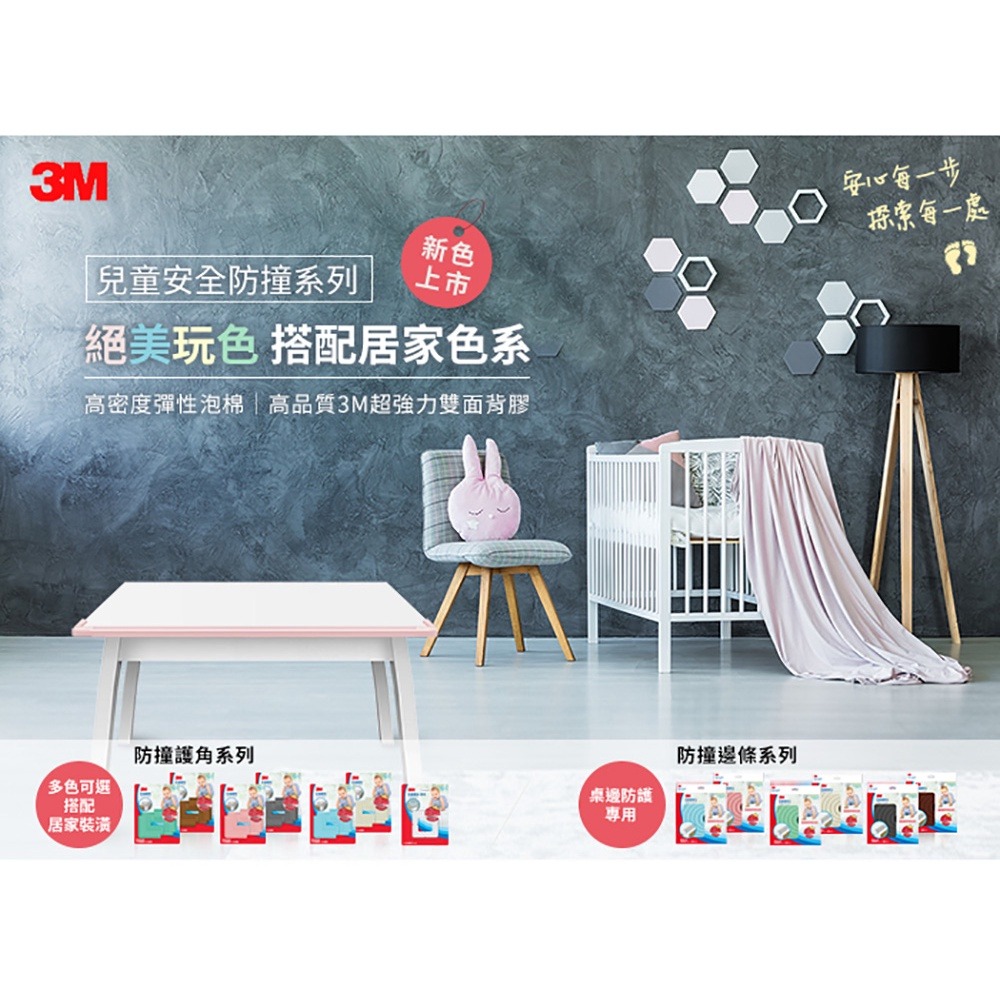 3M 兒童安全防撞護角(六色任選)-細節圖2