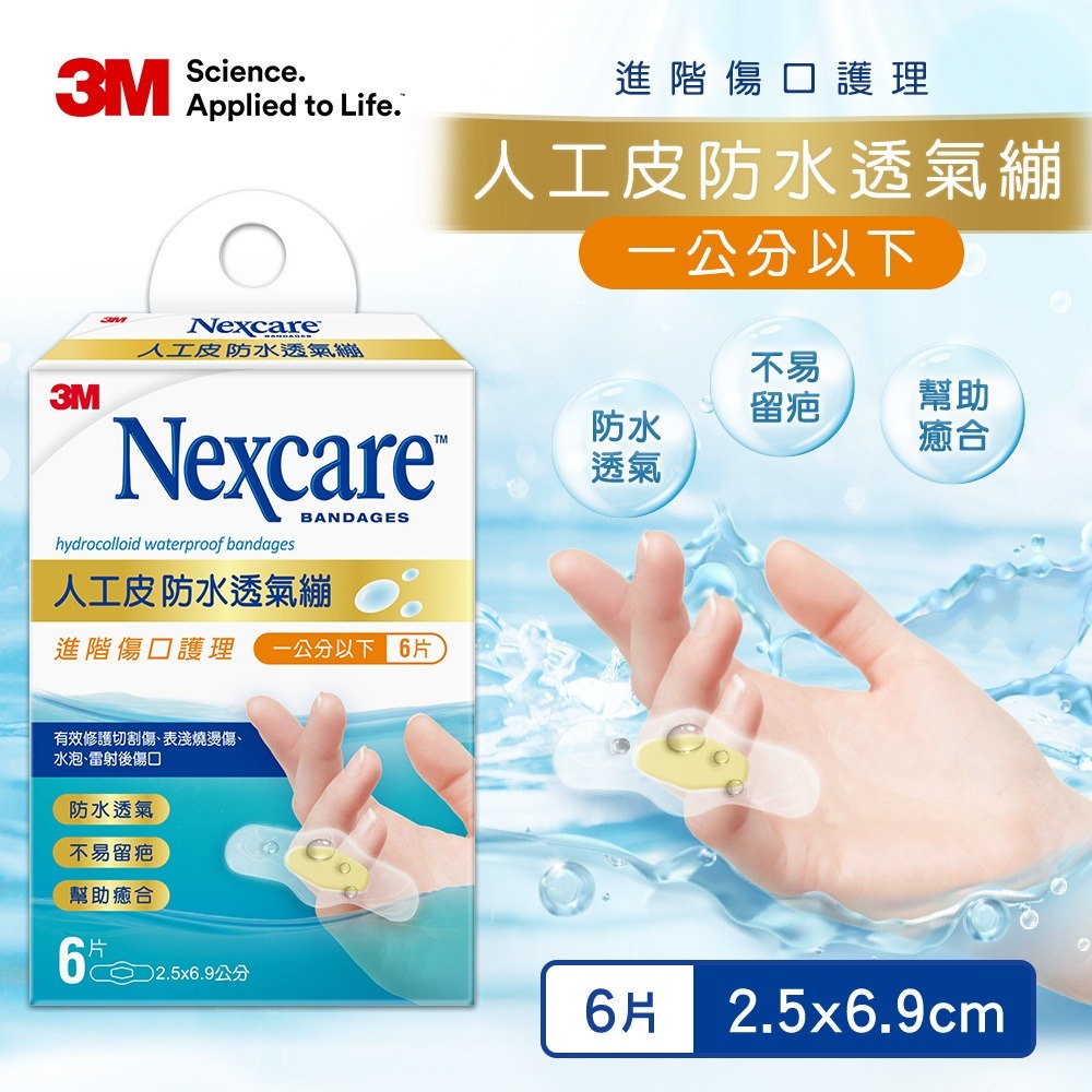3M Nexcare 人工皮防水透氣繃(四款可選)-規格圖6