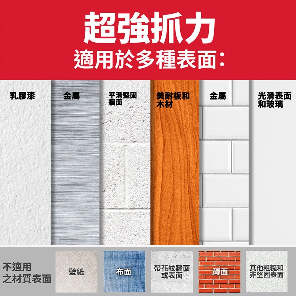 3M 無痕 金屬防水-大型掛鉤-細節圖9