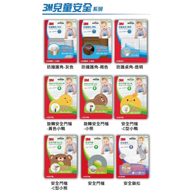 3M 兒童安全防撞護角(灰色/褐色可選)-細節圖7