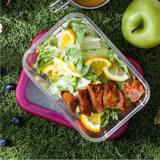 美國OXO 好好開密封保鮮盒-0.9L(野莓) 01022PP095R-細節圖8