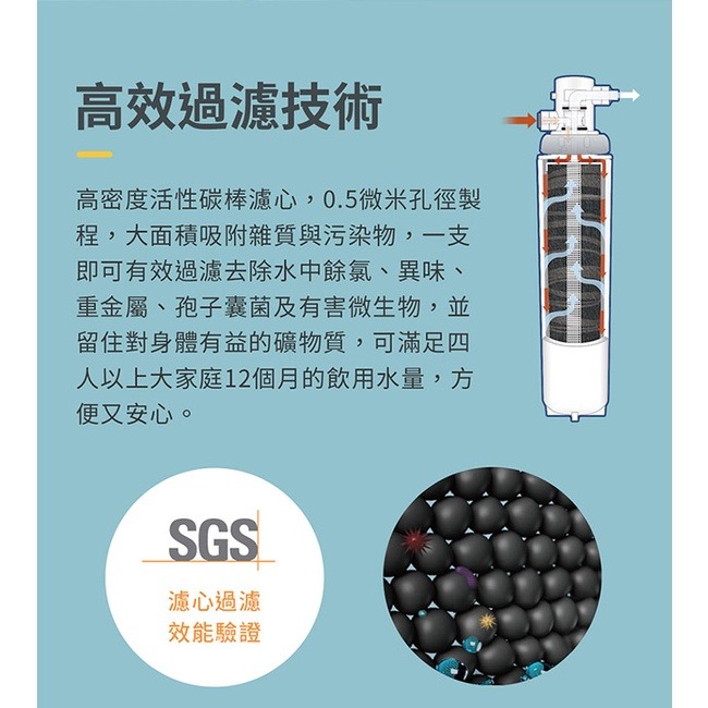 3M S008極淨便捷廚下型可生飲淨水器(附原廠鵝頸龍頭+原廠基本安裝)-細節圖2