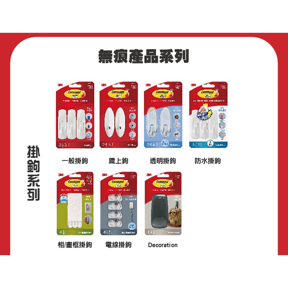 3M 17011 無痕掛鉤月曆專用-象牙白 掛勾 收納 日曆-細節圖7