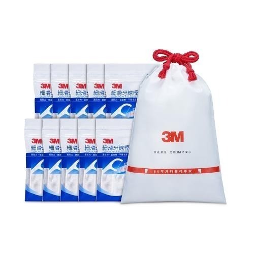 3M 細滑牙線棒散裝1000支超值分享包-細節圖2