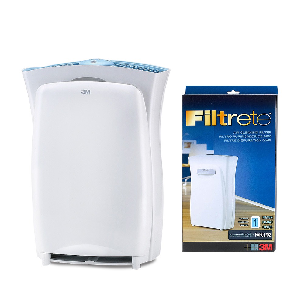 3M 淨呼吸超濾淨進階版6坪空氣清淨機-適用 3-7.5坪+原廠一般濾網超值組-細節圖2