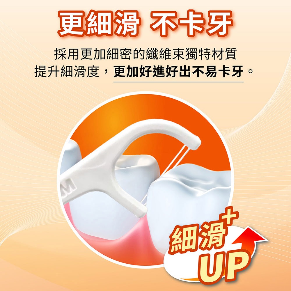 3M DF08 細滑牙線棒-雙線單支分享包(30X3)-細節圖5