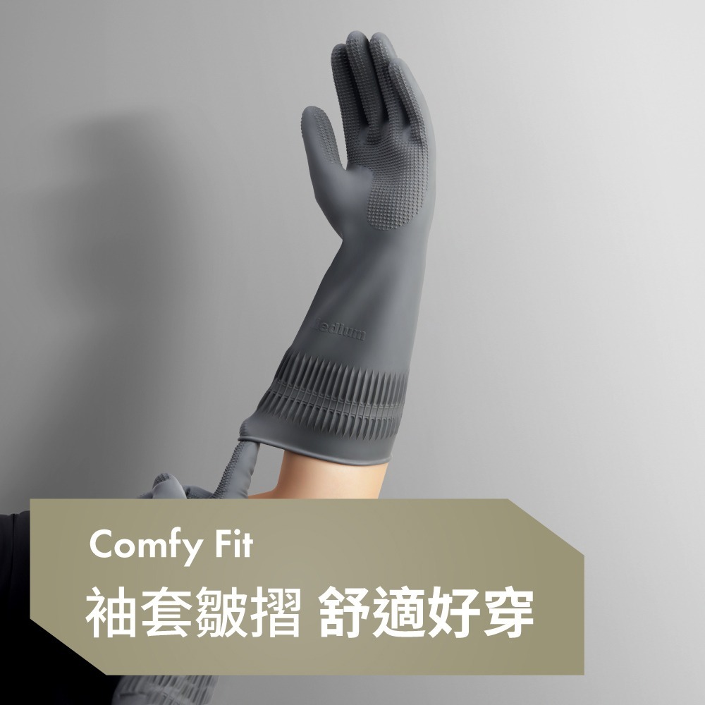 3M 百利灰色掛鉤手套-M/L (尺寸任選)-細節圖7