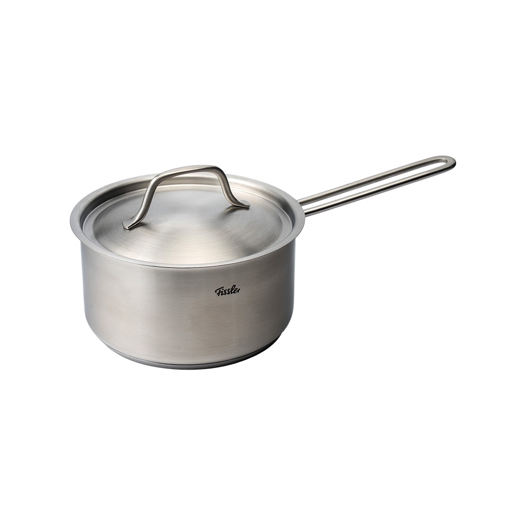 【Fissler 德國菲仕樂】新家庭系列18cm不鏽鋼單柄湯鍋(附玻璃蓋)-細節圖2
