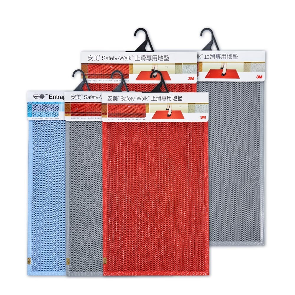 3M 安美浴室墊藍色/灰色/紅色(45x75cm)(60x90cm)(款式任選)-細節圖2