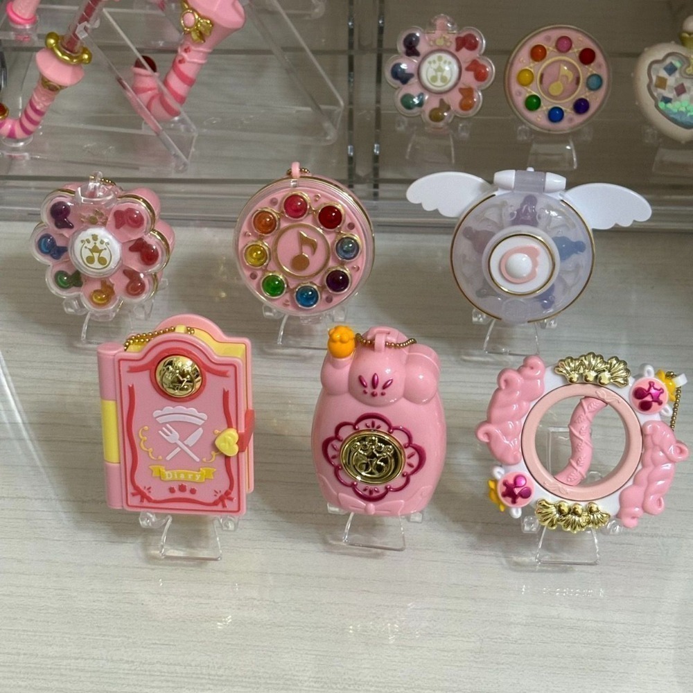 小魔女doremi 變身器 吊飾 已拆 附展示架-細節圖4