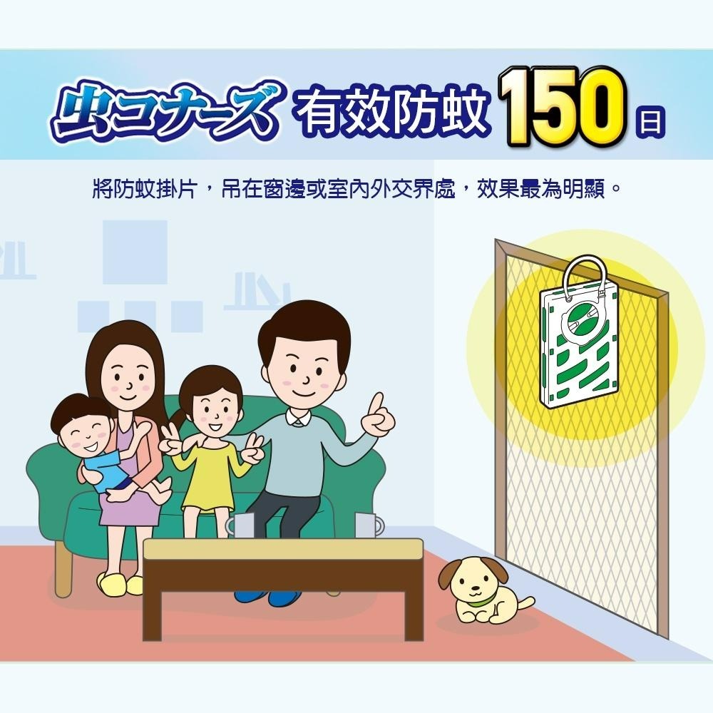 【KINCHO金鳥】防蚊掛片噴霧.任選三入組合 | 150日吊掛、130回室內防蚊蠅噴 |集點換購-細節圖8