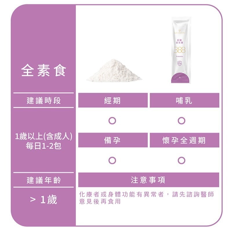 Gelovery 舒敏益生菌粉 30小包/袋-細節圖2