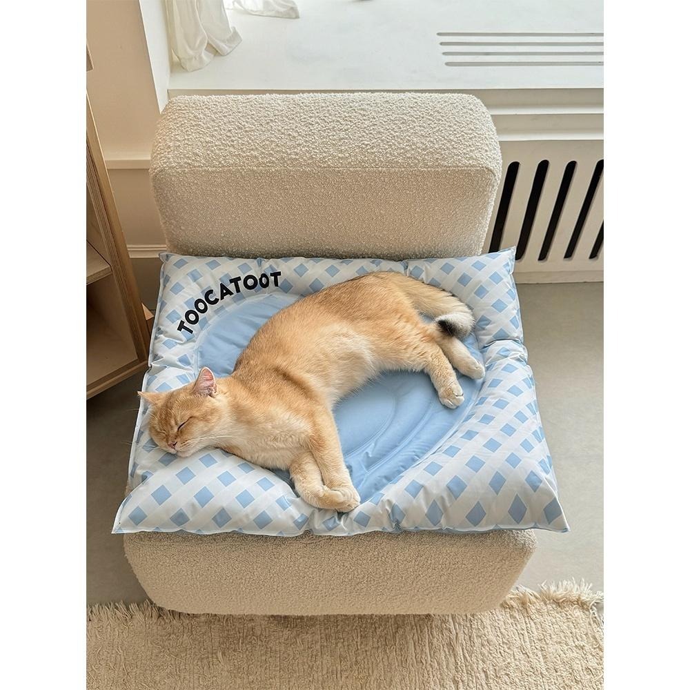 Meowmatmat TOOCAT 4色入 愛心造型 寵物冰墊-細節圖3