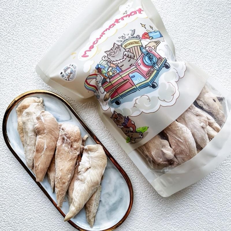 喵乜乜 250g 雞柳條凍乾 里肌肉 雞肉凍乾 寵物凍乾 貓凍乾 狗狗凍乾 天然零食 貓咪凍乾-細節圖2