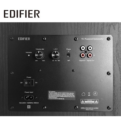 漫步者 EDIFIER T5 獨立主動式重低音喇叭/揚聲器 公司貨-細節圖3