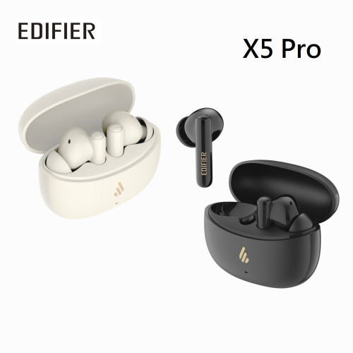 EDIFIER 漫步者 X5 Pro 主動降噪真無線耳機-黑白雙色