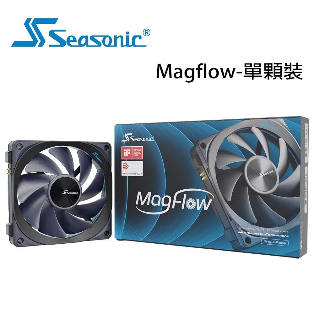 海韻 Seasonic Magflow 專利磁吸風扇 12公分-規格圖2