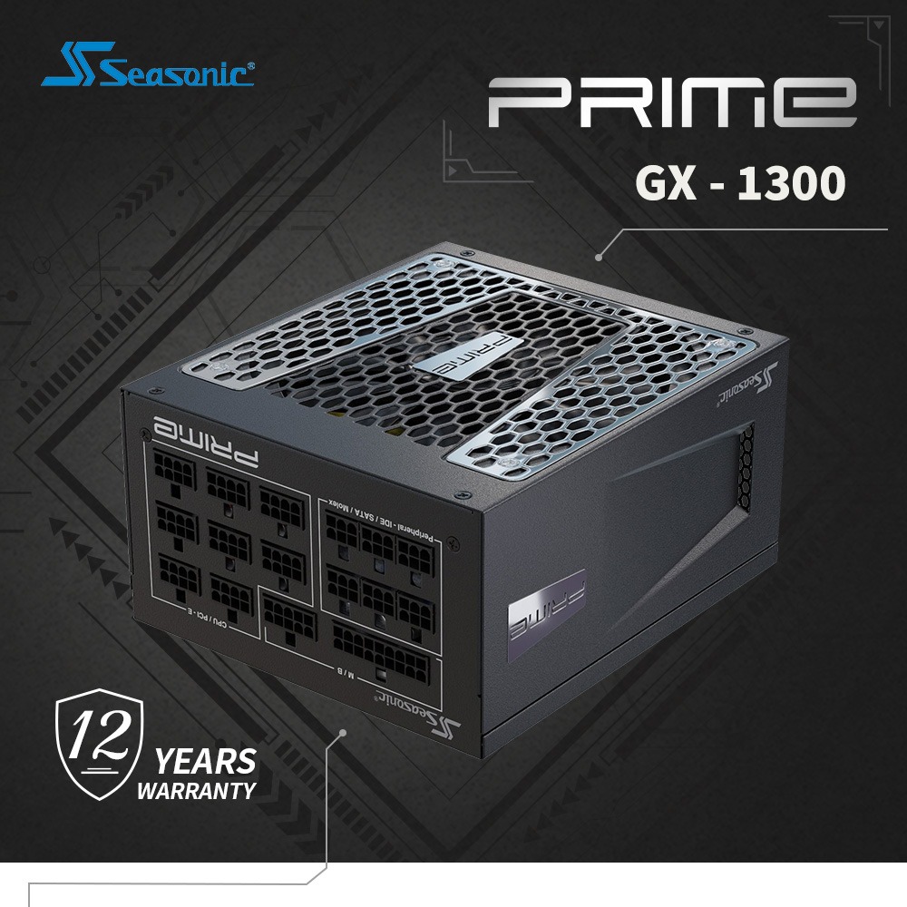 海韻 Seasonic PRIME GX 電源供應器 金牌/全模-規格圖1