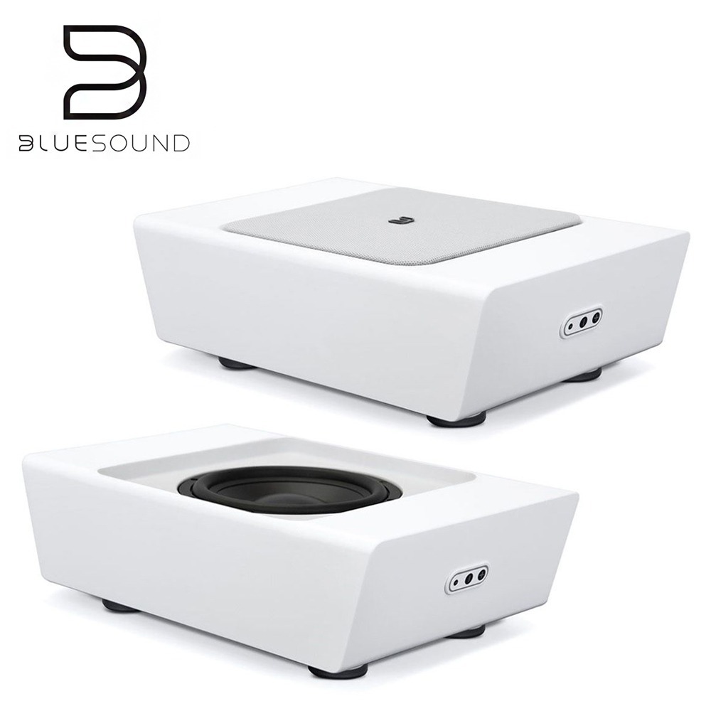 加拿大 BLUESOUND PULSE SUB+ Wi-Fi超重低音揚聲器 無線家庭劇院重低音喇叭 黑/白-細節圖2