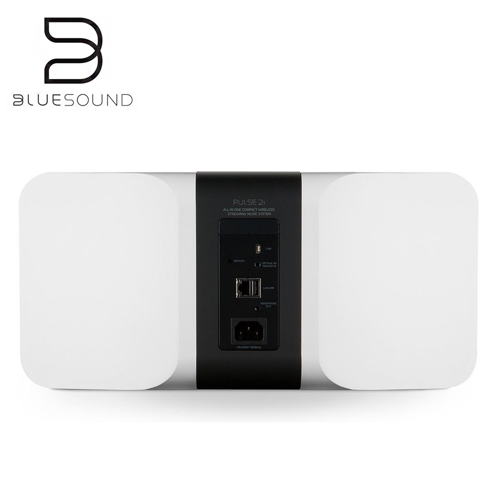 加拿大 BLUESOUND PULSE 2i Wi-Fi多媒體音樂揚聲器 一體式串流音響喇叭 黑/白-細節圖2