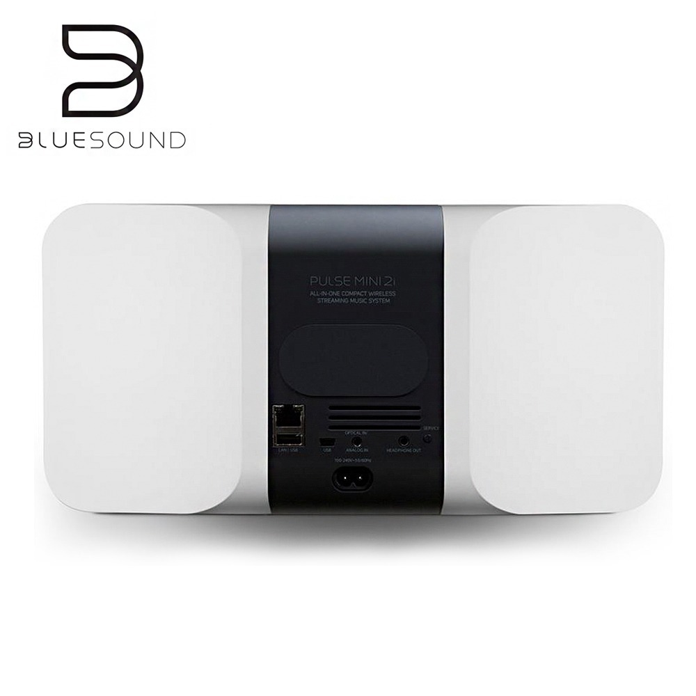 加拿大 BLUESOUND PULSE MINI 2i Wi-Fi多媒體音樂揚聲器 高級綜合串流喇叭 黑/白-細節圖2