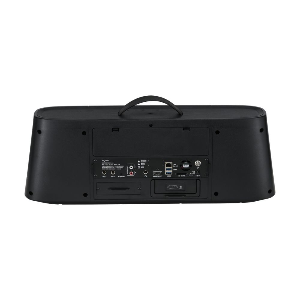 Inyuan 音圓 N2-800 手提式點歌伴唱機行動KTV(含無線麥克風二支/鋰電池)標配版-細節圖3