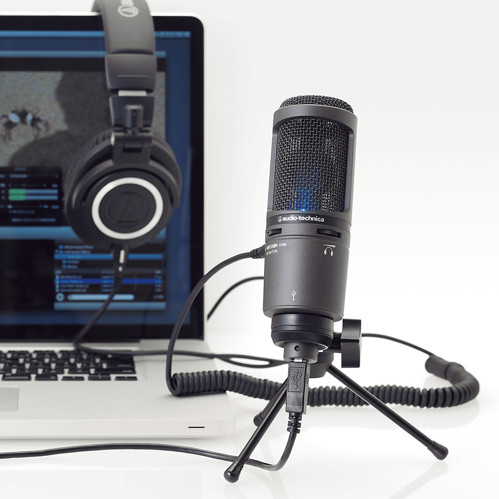 audio-technica 鐵三角 AT2020USB+ 心形指向性電容式USB麥克風 公司貨-細節圖3