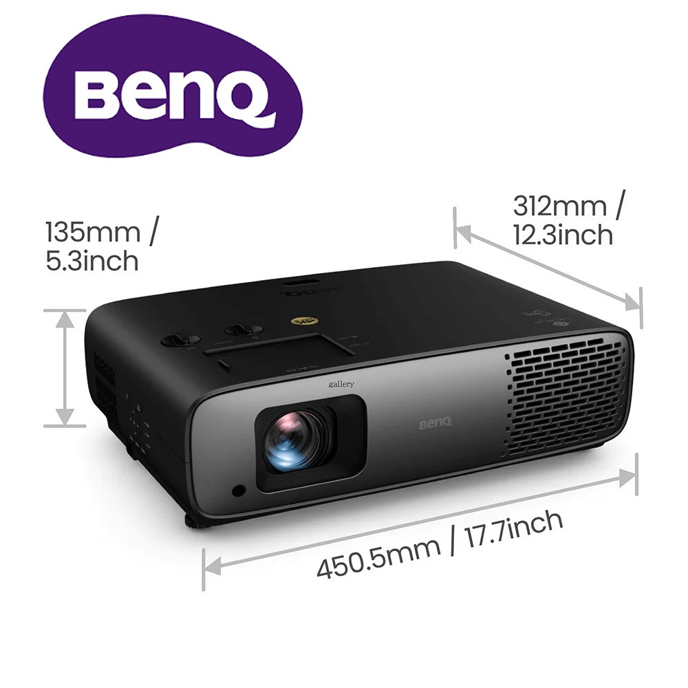 BenQ W4100i 4K HDR AI 智慧色準導演機，100% DCI-P3 電影廣色域/3200流明-細節圖4