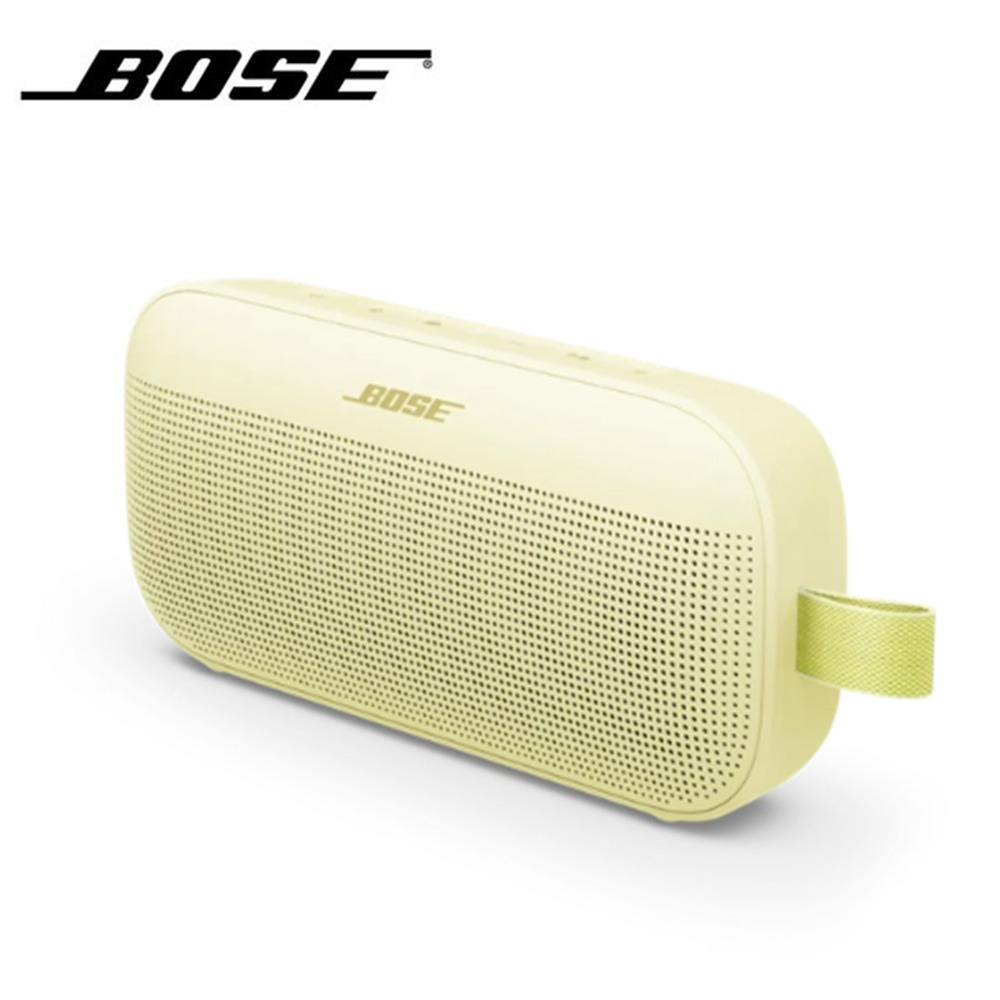 美國 Bose SoundLink Flex（第二代） IP67 防水防塵 織帶掛環輕巧可攜式藍牙揚聲器 公司貨-柑橘黃