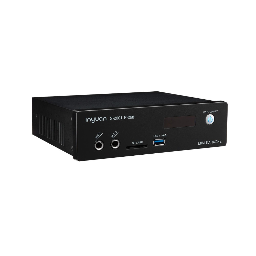 Inyuan 音圓S-2001 P-268 迷你輕巧電腦伴唱機 可攜帶外出 可外接數位電視支援多媒體播放-細節圖3