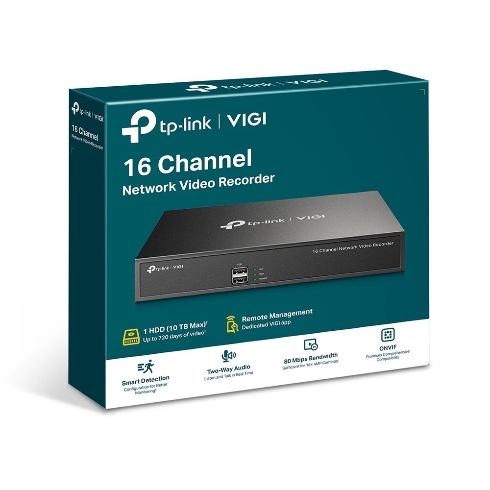 TP-LINK VIGI NVR1016H(UN) 16路網路監控主機(NVR)-細節圖2