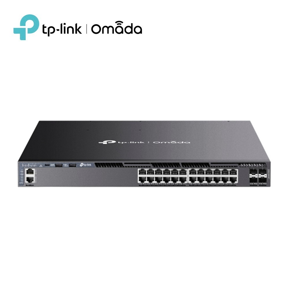 TP-LINK Omada SG6428XHP 24 埠 Gigabit 可堆疊 L3 管理型 PoE+ 交換器-細節圖2
