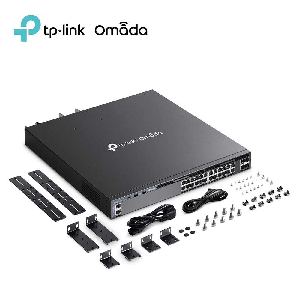 TP-LINK Omada SG6428XHP 24 埠 Gigabit 可堆疊 L3 管理型 PoE+ 交換器-細節圖5