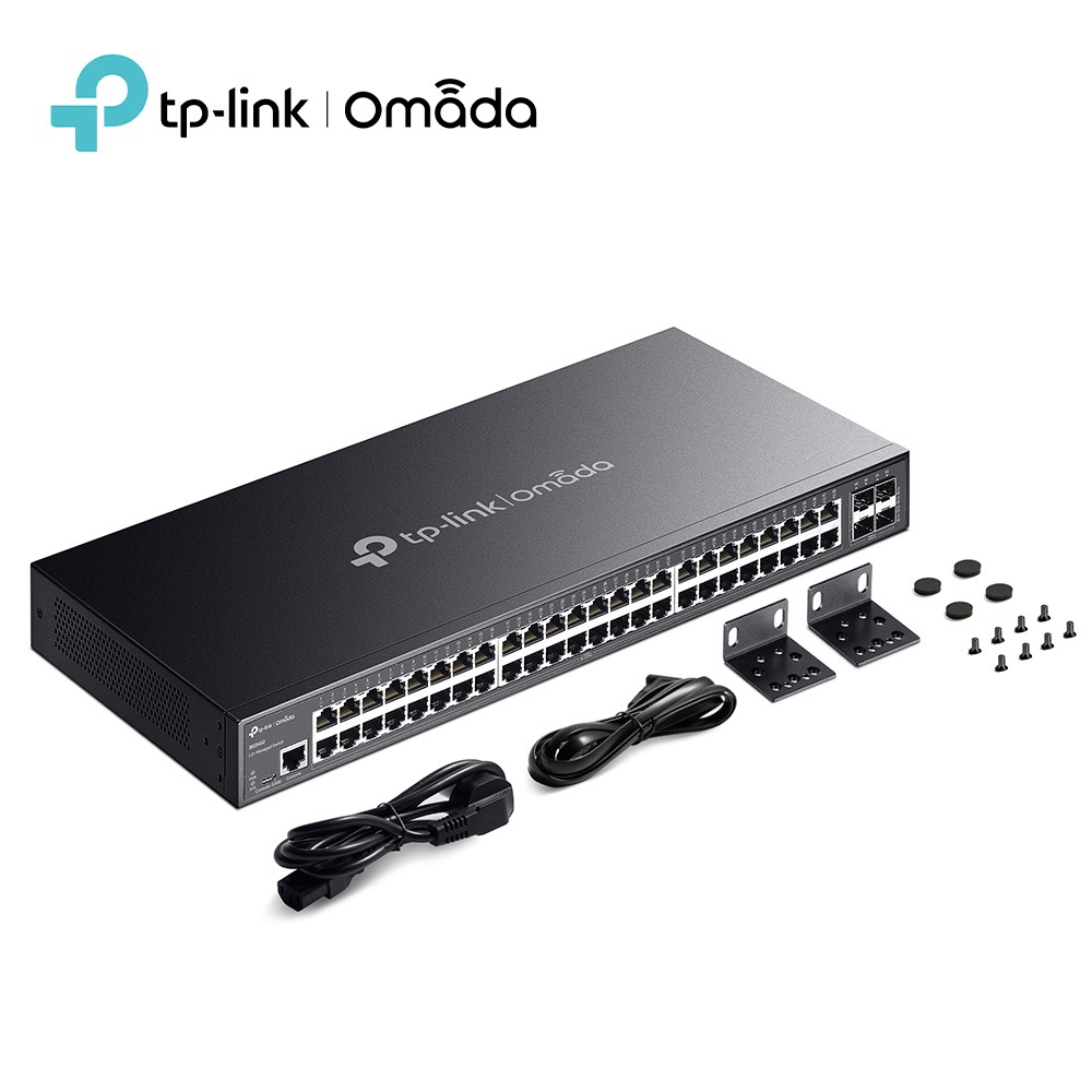 TP-LINK Omada SG3452(UN) 48 埠 Gigabit L2+ 管理型交換器(含4個SFP插槽)-細節圖5