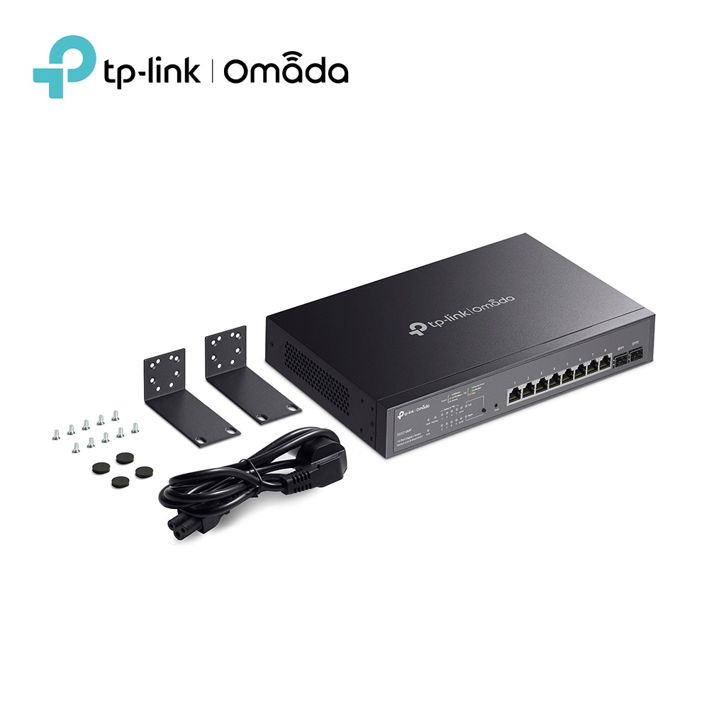 TP-LINK Omada SG2210MP(UN) 10 埠 Gigabit 智慧型交換器 (含 8 埠 PoE+)-細節圖4