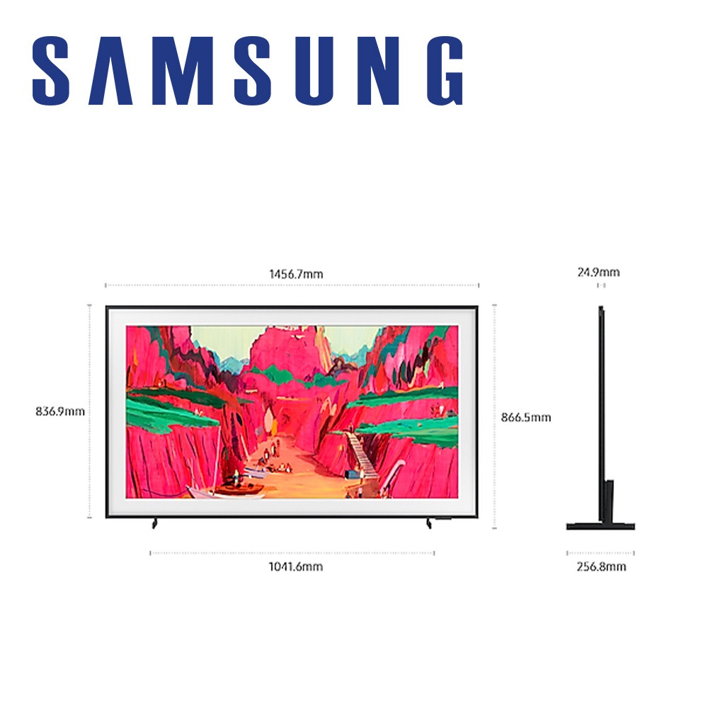 SAMSUNG 三星 LS03FW QA65LS03FWXXZW 65型 The Frame Pro 美學電視-細節圖3