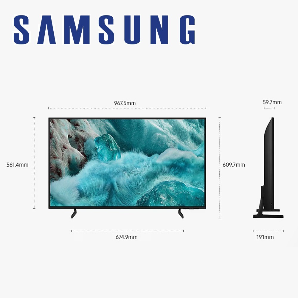 SAMSUNG 三星 QLED Q7F 4K QA43Q7FAAXXZW 43吋 Vision AI 智慧顯示器-細節圖3