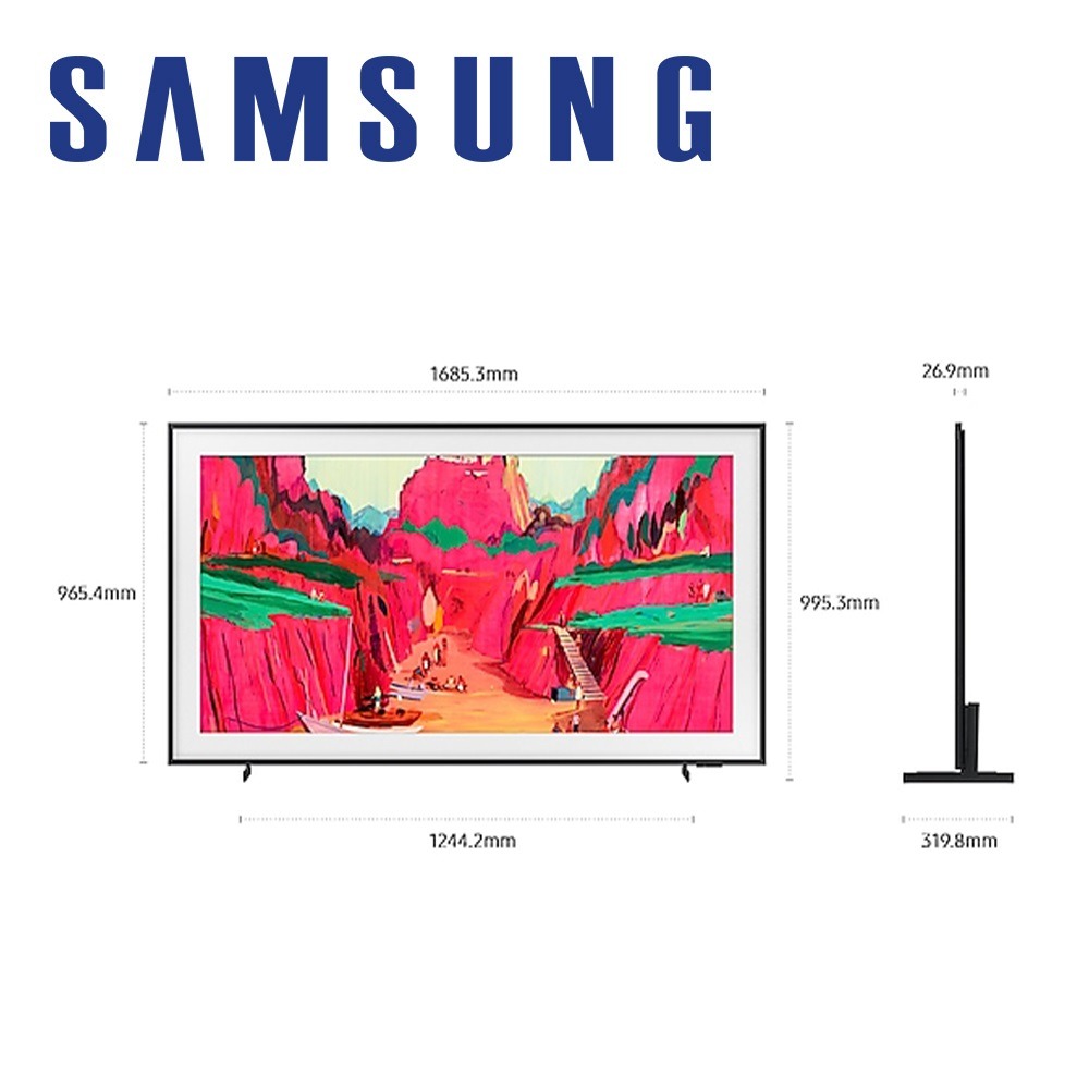 SAMSUNG 三星 LS03FW QA75LS03FWXXZW 75型 The Frame Pro 美學電視-細節圖3