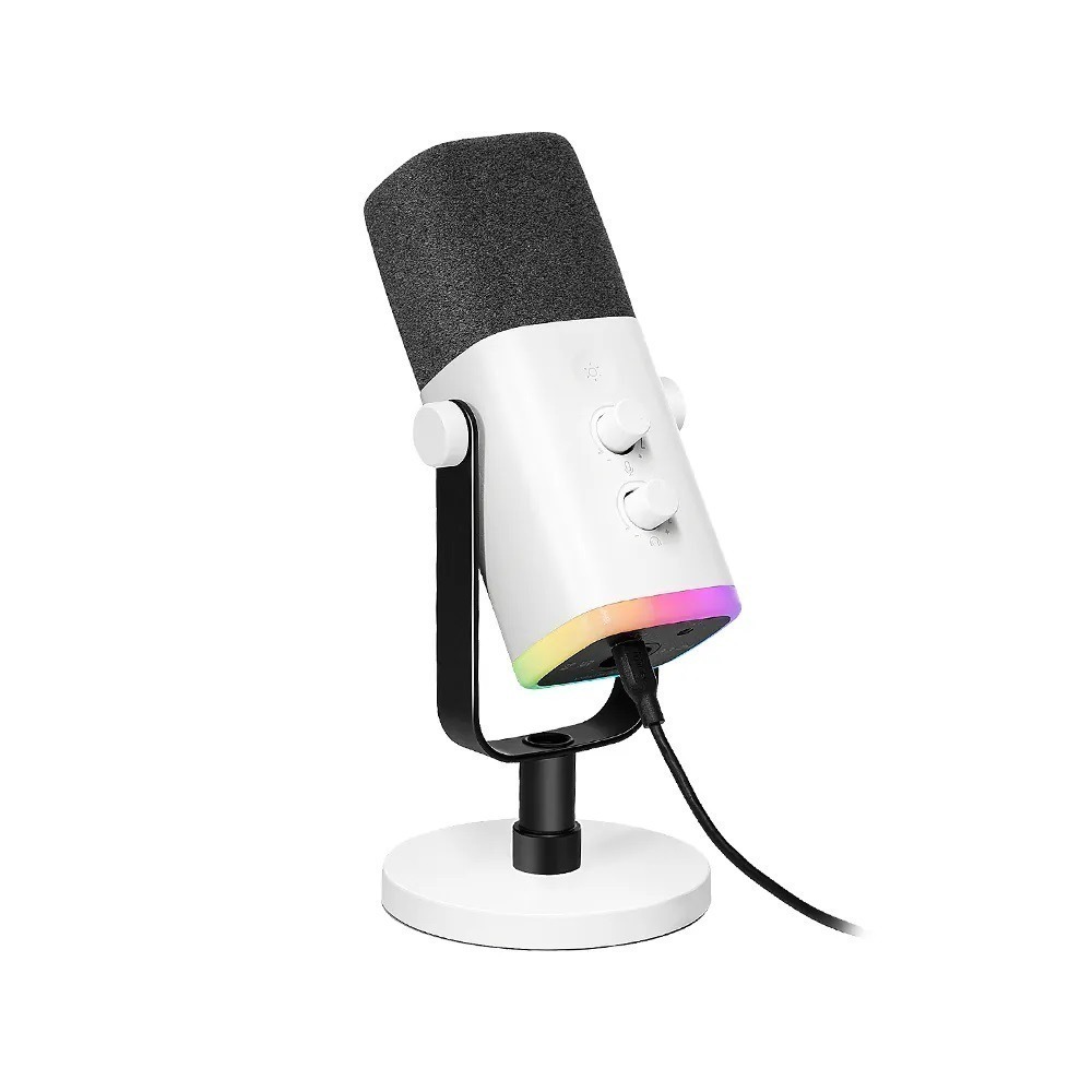 FIFINE AM8 錄音室等級USB/XLR動圈式RGB麥克風/黑白粉三色任選-規格圖1