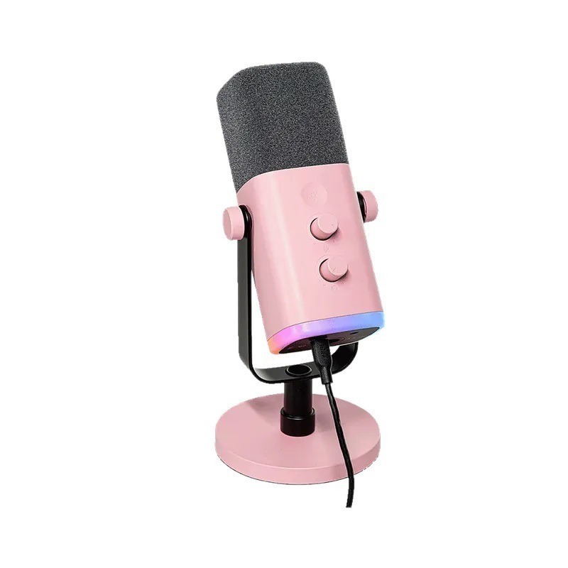 FIFINE AM8 錄音室等級USB/XLR動圈式RGB麥克風/黑白粉三色任選-規格圖1