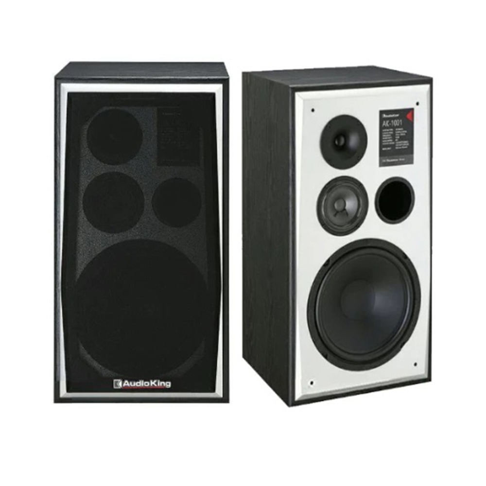 AudioKing 台灣撼聲 AK-1001 專業/家庭兩用式喇叭/桌上型防磁喇叭/對-規格圖1