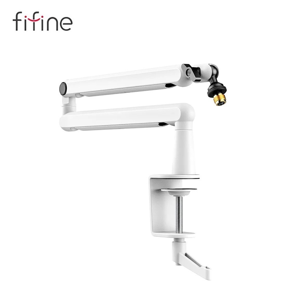 FIFINE BM88 麥克風桌夾懸臂式支架 黑白粉三色任選-規格圖1