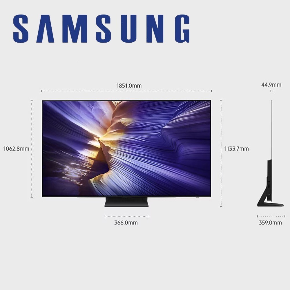 SAMSUNG 三星 OLED S90F 4K QA83S90FAEXZW 83吋 Vision AI 智慧顯示器-細節圖3